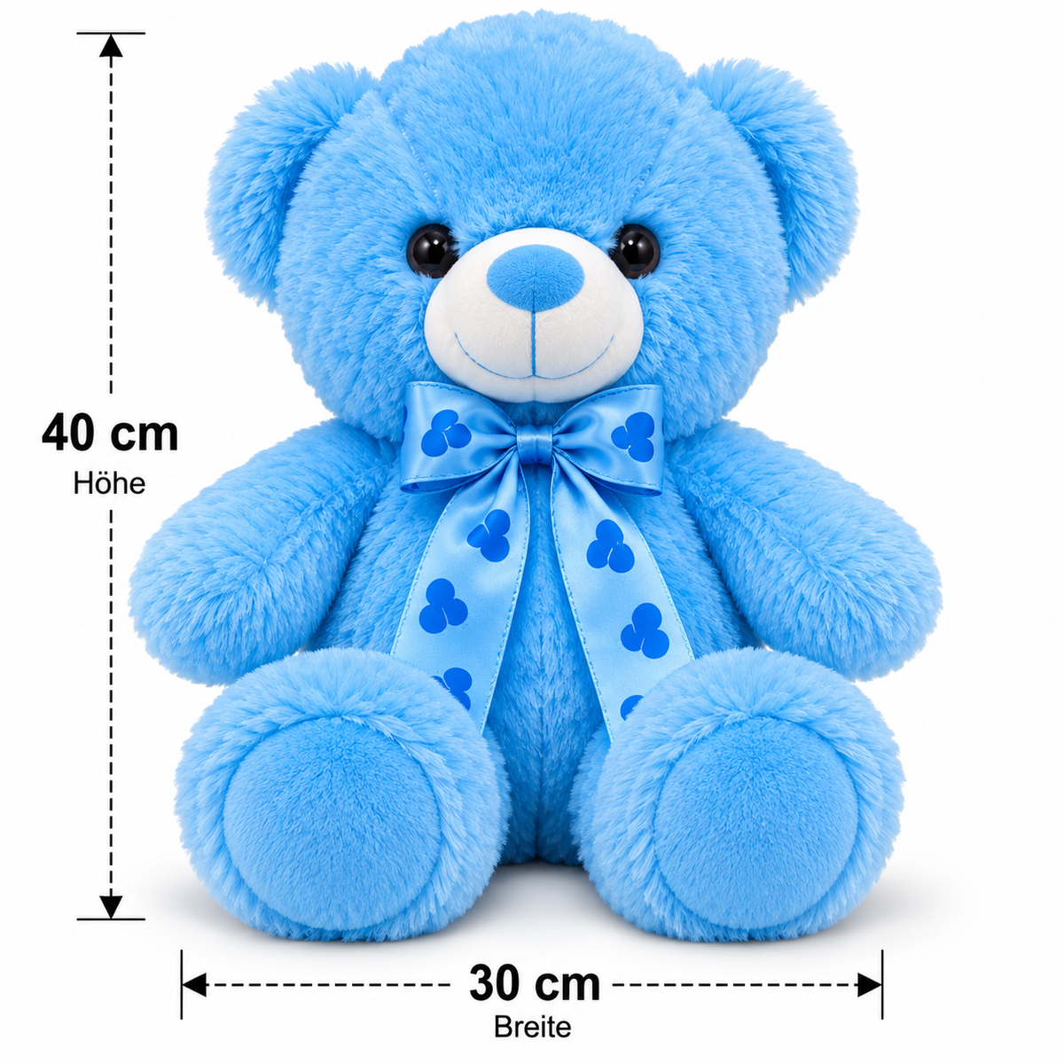 Kuschelteddy 40 cm – Teddybär in 4 Farben | Geschenkidee