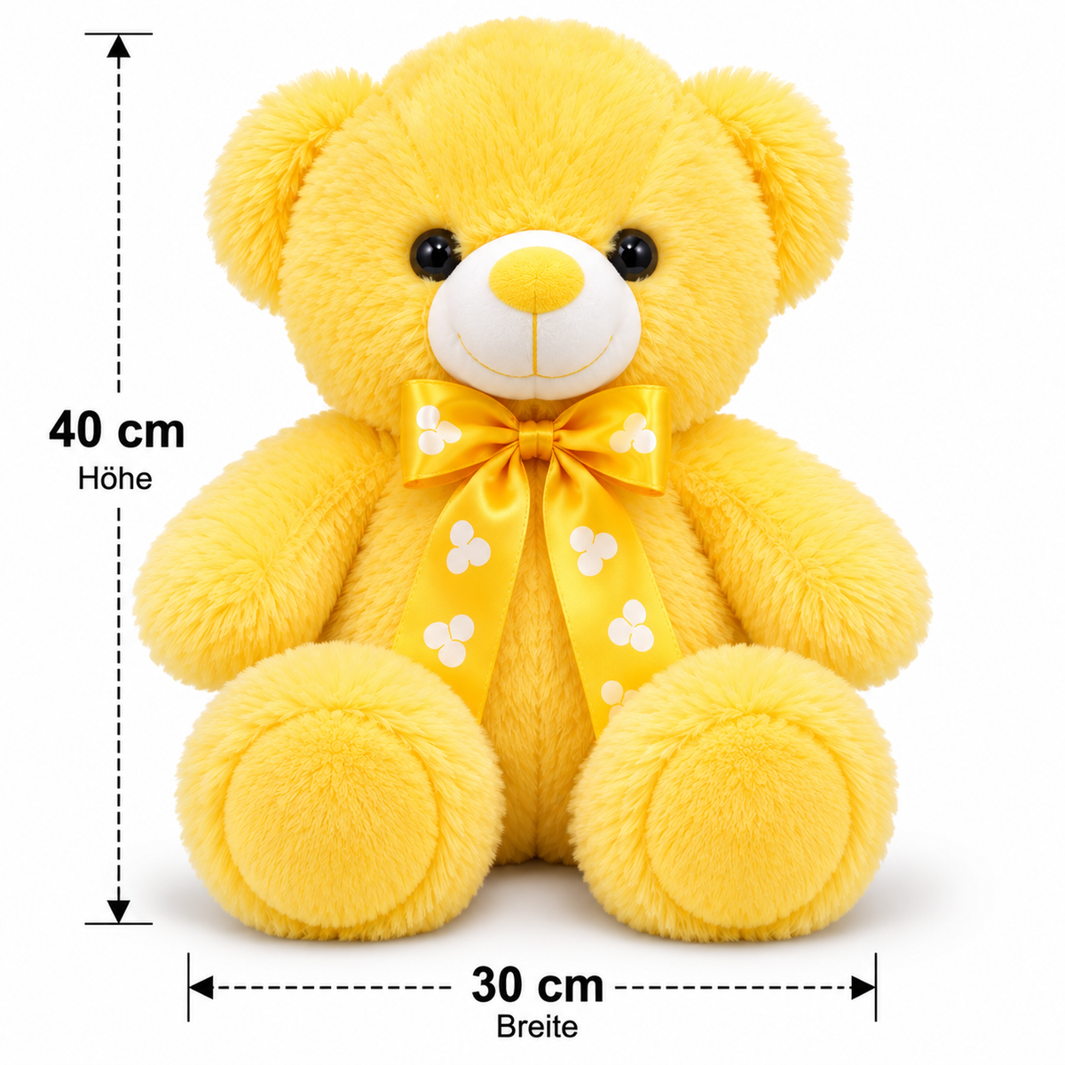 Kuschelteddy 40 cm – Teddybär in 4 Farben | Geschenkidee